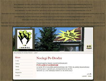 Tablet Screenshot of noclegipodrodze.pl